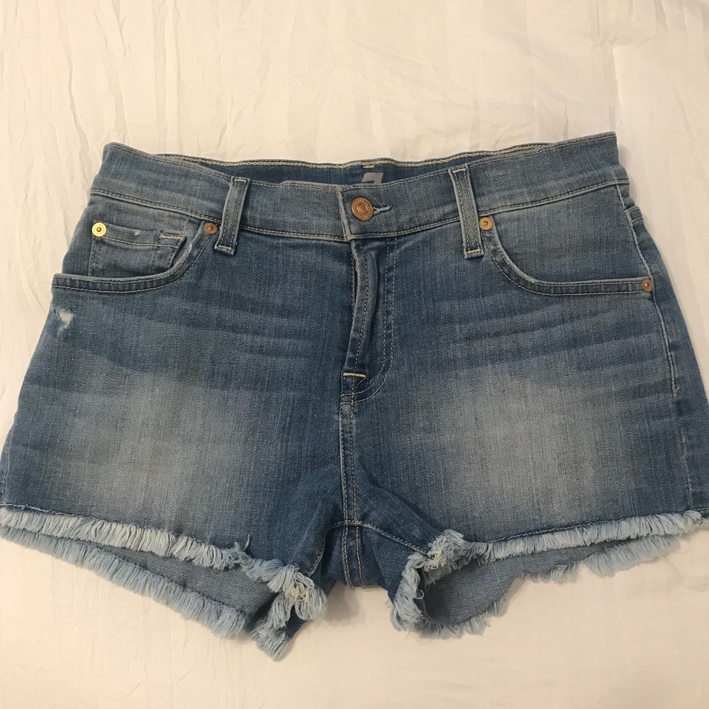 Seven for all mankind jean shorts